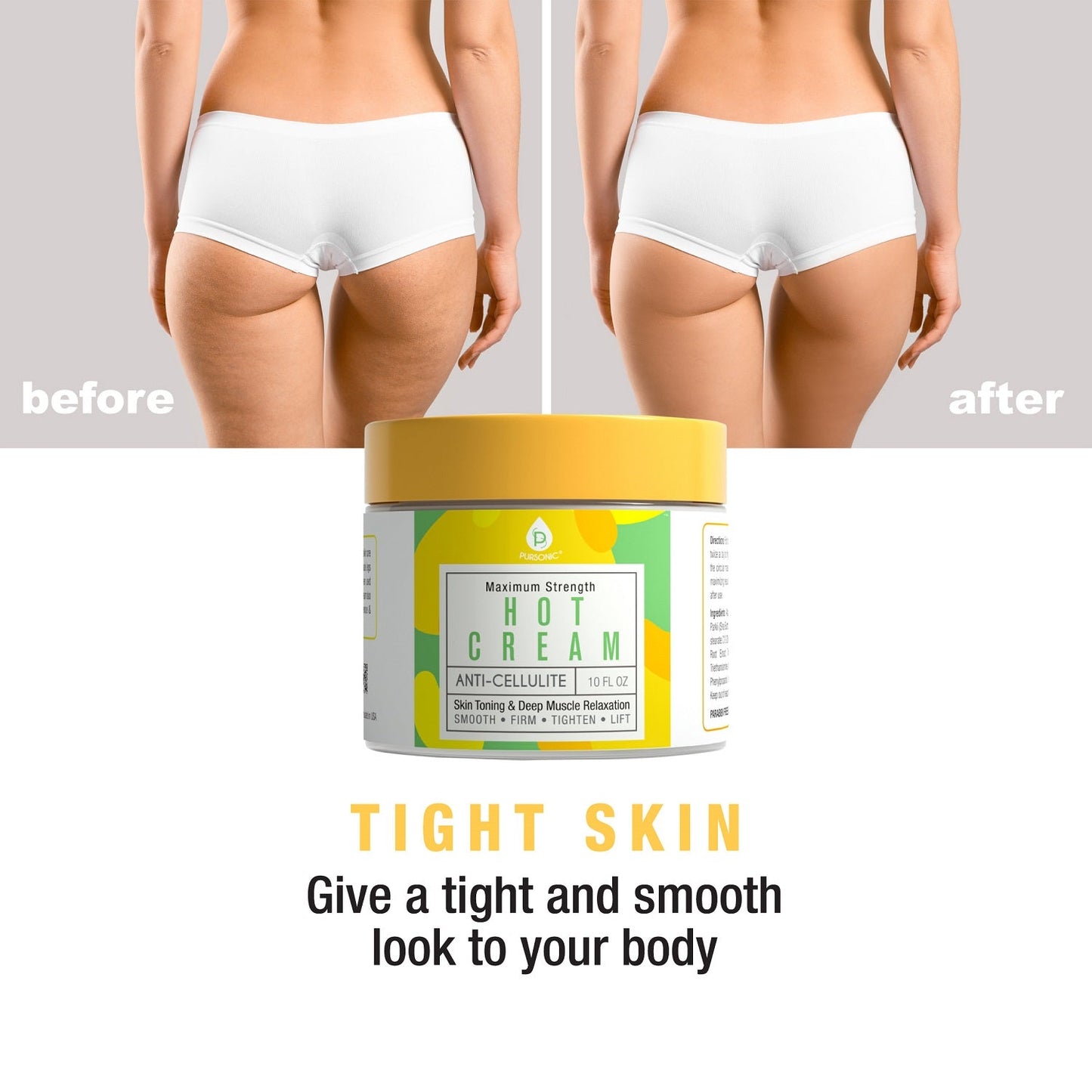 Anti Cellulite & Muscle Relaxation Hot Cream - Sensual Balance