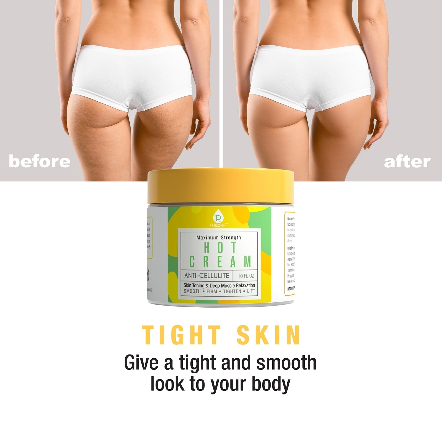 Anti Cellulite & Muscle Relaxation Hot Cream - Sensual Balance