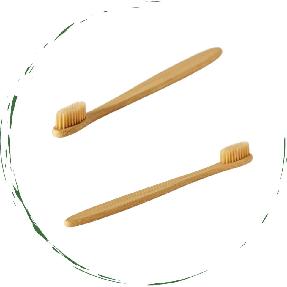 Bamboo Toothbrush. Soft, Eco - Friendly - Sensual Balance